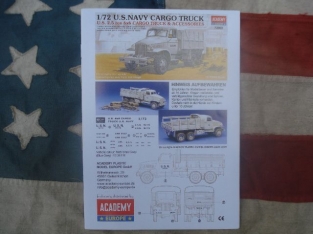 Academy 72002 U.S.NAVY CARGO TRUCK